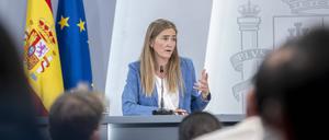 Spaniens Energieministerin Sara Aagesen.