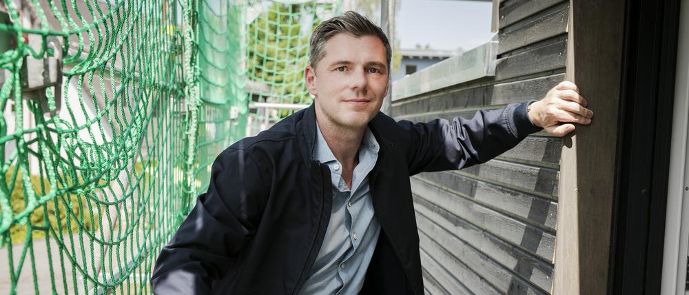 Messen, checken und prüfen: Bauberater Tobias Beuler.