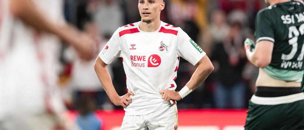 Wurde nach einer körperlichen Auseinandersetzung auf einem Partyschiff verletzt: Kölns Stürmer Tim Lemperle.