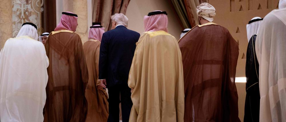 US-Präsident Donald Trump in Riad.