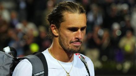 Arrivederci Roma! Alexander Zverev kann seinen Titel bei den Italian Open nicht mehr verteidigen.