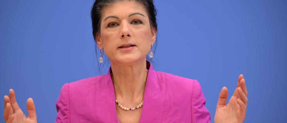 BSW-Chefin Sahra Wagenknecht erhob auch Vorwürfe gegen das zuständige Gericht. (Archivbild)