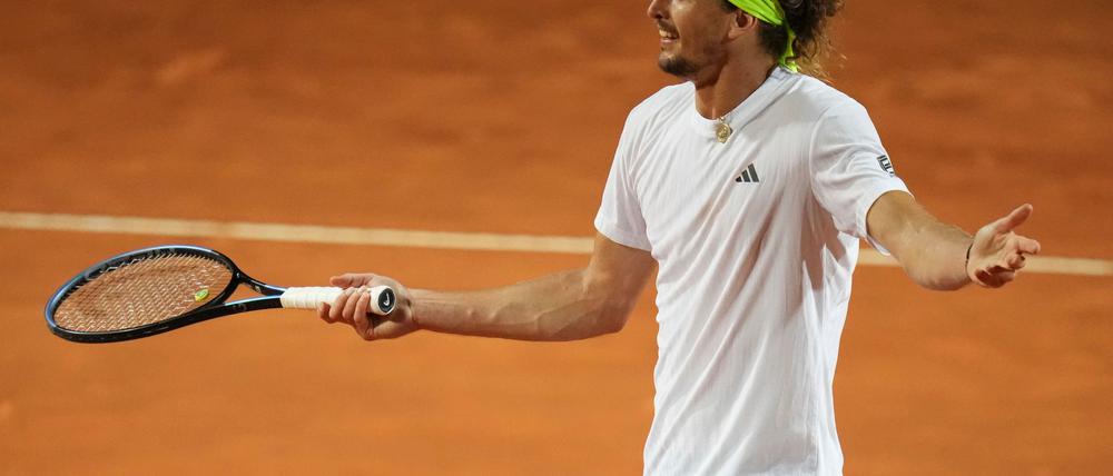 Verliert gegen Musetti: Alexander Zverev.