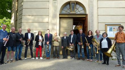 Der Posaunenchor Babelsberg wird 140 Jahre alt.