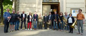 Der Posaunenchor Babelsberg wird 140 Jahre alt.