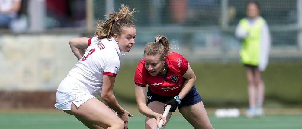 Ida-Marie Köllinger (r.) spielt seit dem Sommer für den BHC und hat noch viel vor.