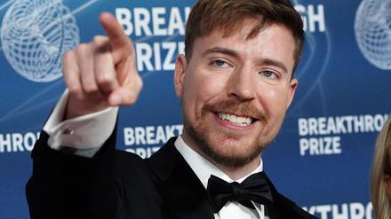 MrBeast ist einer der erfolgreichsten Youtuber weltweit. (Archivbild)