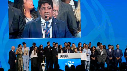 Ein Gericht des Bundesstaates Rio de Janeiro hat Ednaldo Rodrigues als Präsident des nationalen Fußballverbandes CBF erneut seines Amtes enthoben. (Archivbild) 