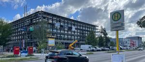 Richtfest Spandau Staaken Grundschule an der Heerstraße zw Weidenweg und Wiesenweg