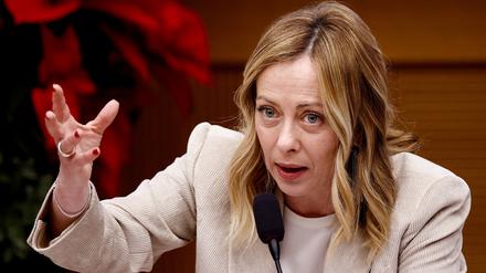 Italiens postfaschistische Premierministerin Giorgia Meloni wird am Samstag Bundeskanzler Friedrich Merz empfangen.