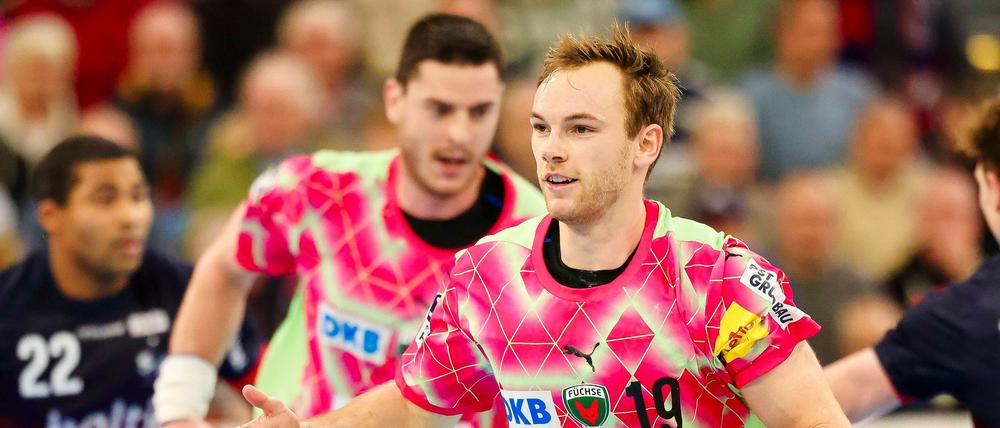 Welthandballer Matthias Gidsel trennen noch fünf Partien von seiner ersten Meisterschaft mit den Füchsen.