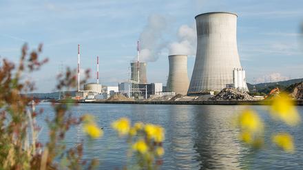 Das Tihange Kernkraftwerk in Belgien. 