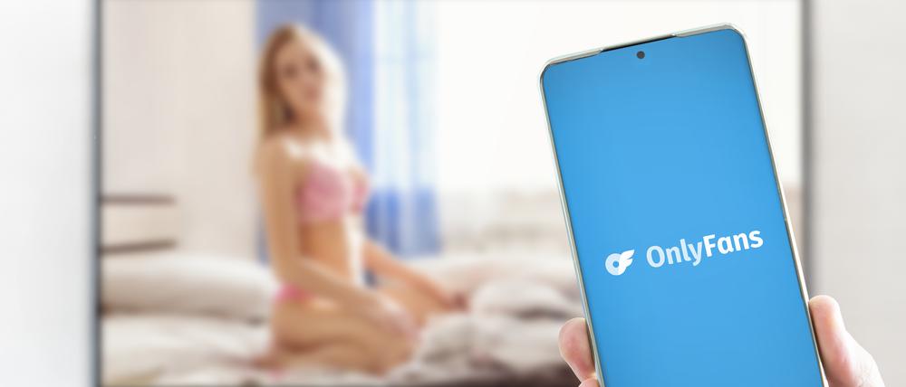 Die Plattform OnlyFans hat 4,1 Millionen Anbieter, die ihren Content dort verkaufen.