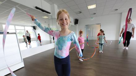 Der Basiskurs der Gymnastics & Dance School Potsdam richtet sich an Kinder ab vier Jahren.