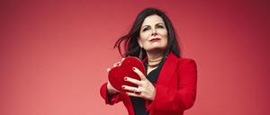 Bühnenmärchen.  Für ihr Publikum inszeniert sich Marianne Rosenberg gerne glamourös.