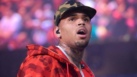Der US-Sänger Chris Brown.