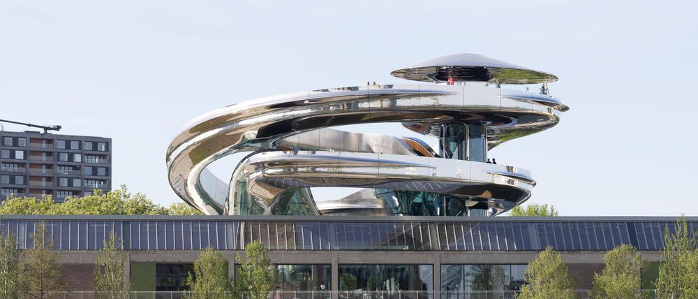 Eine Doppelhelix führt in die Höhe: Entwurf des chinesischen Architekten Ma Yansong für das Rotterdamer Fenix-Museum