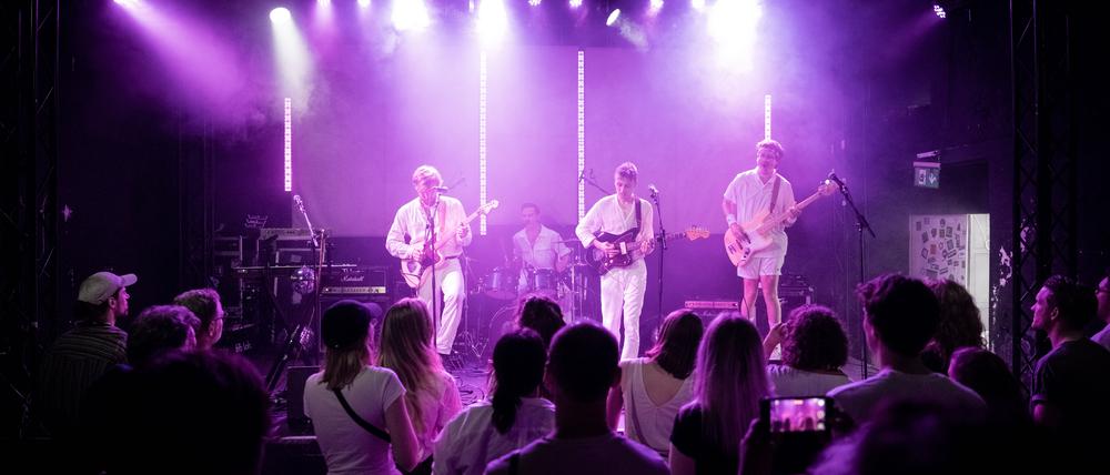 Die Band „Tango Bravo“ aus Friedrichshain.