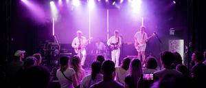 Die Band „Tango Bravo“ aus Friedrichshain. 