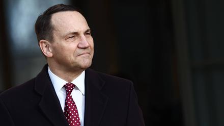 Der polnische Außenminister Radoslaw Sikorski im November 2024. 