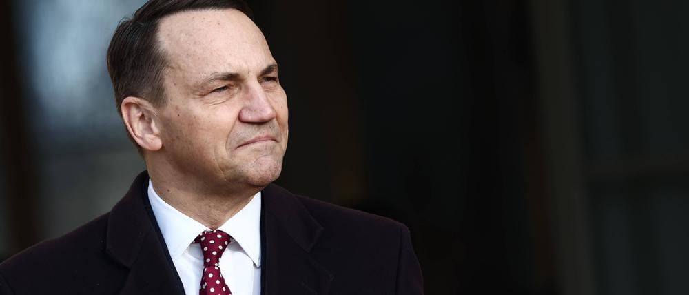 Der polnische Außenminister Radoslaw Sikorski im November 2024. 