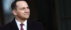 Der polnische Außenminister Radoslaw Sikorski im November 2024. 