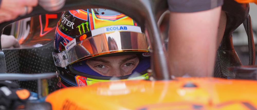 Schon wieder schnell in Imola: WM-Spitzenreiter Oscar Piastri.