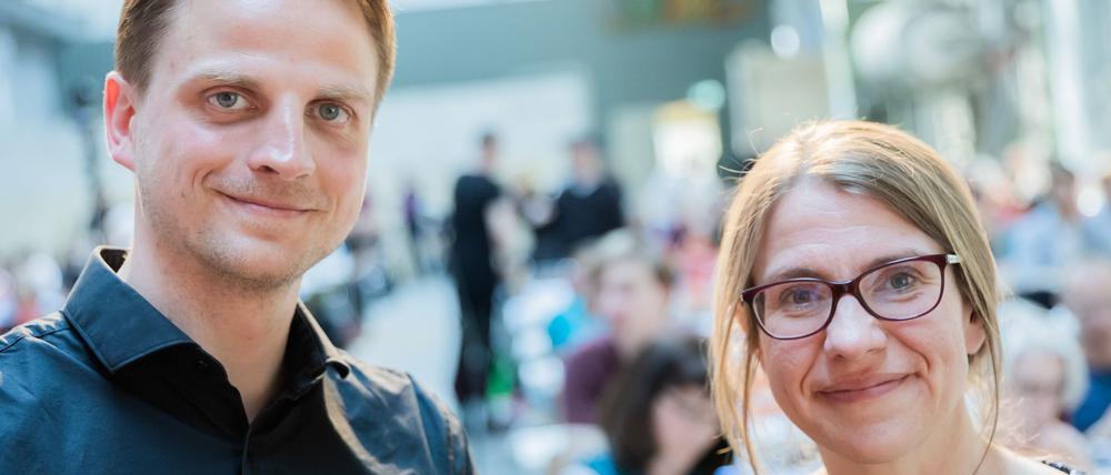 Maximilian Schirmer will Linke-Landesvorsitzender bleiben, Franziska Brychcy nicht. (Archivbild)