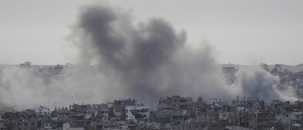 Israels Armee hat die erwartete Großoffensive im Gazastreifen begonnen. (Archivbild) 