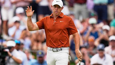 Noch mal gutgegangen: Golfstar Rory McIlroy.