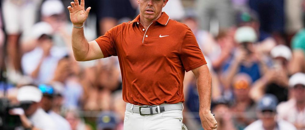 Noch mal gutgegangen: Golfstar Rory McIlroy.
