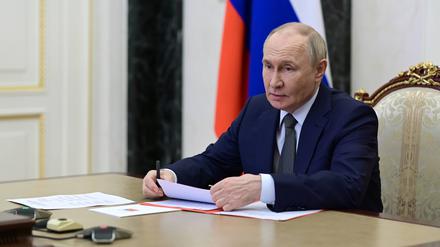 Der russische Präsident Wladimir Putin nahm nicht an den Verhandlungen in Istanbul teil.