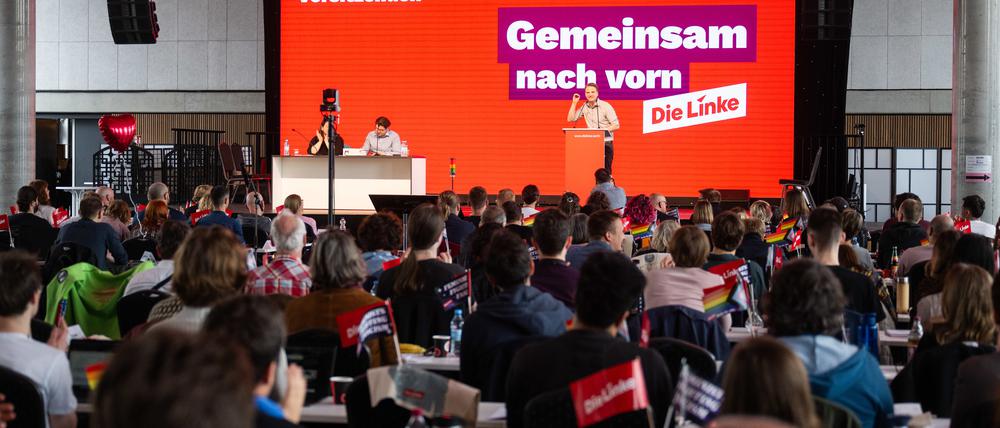 Auf dem Landesparteitag der Berliner Linke wurde unter anderem ein neuer Landesvorstand gewählt.