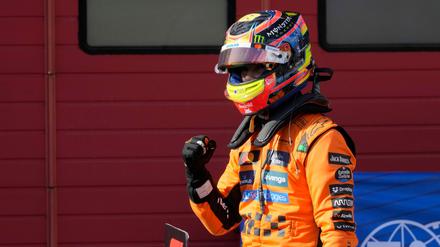 WM-Spitzenreiter Oscar Piastri schnappte sich die Pole Position in Imola.