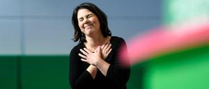 Grünen-Chefin Annalena Baerbock will sich für gerechte Klimapolitik einsetzen