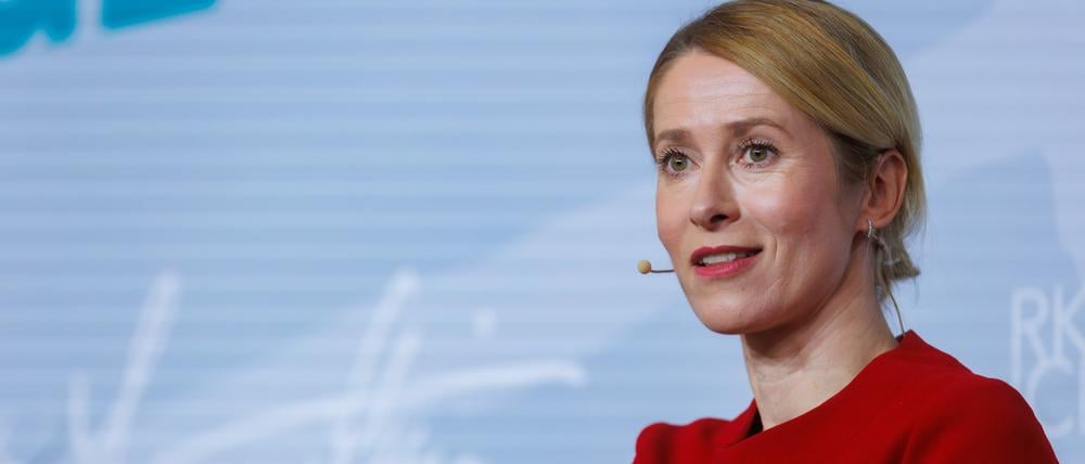 Die EU-Außenbeauftragte Kaja Kallas.