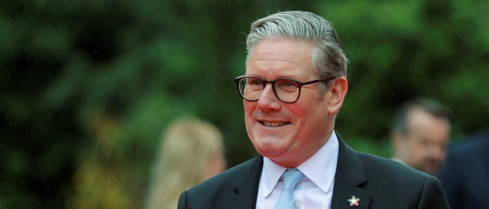 Der britische Ministerpräsident Keir Starmer kündigt ein neues Abkommen mit der EU an.