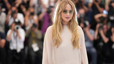 Jennifer Lawrence nach der Premiere ihres neuen Films in Cannes.