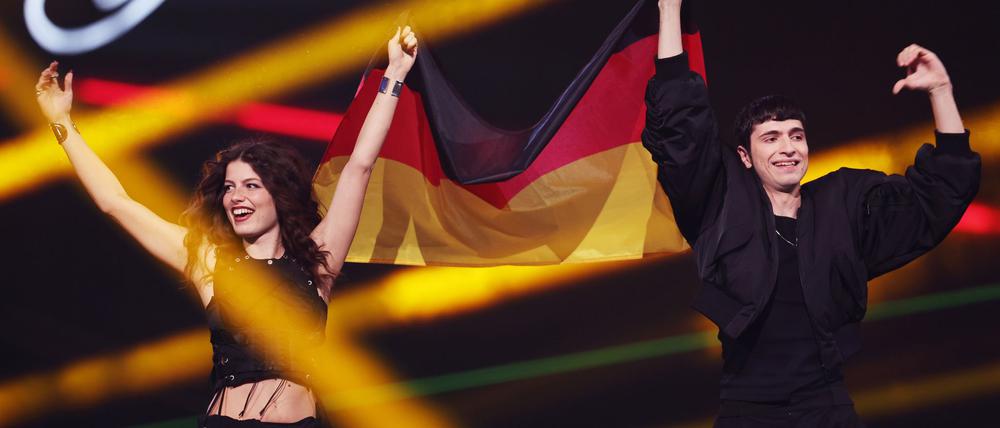 Nach vielen Pleiten hoffte Deutschland mit dem Geschwister-Duo Abor & Tynna auf eine bessere Platzierung.