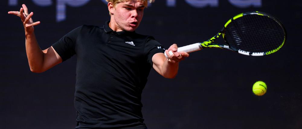 Das deutsche Tennis-Talent Diego Dedura.