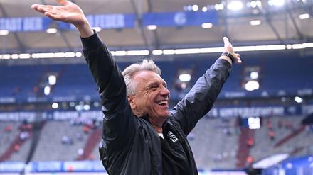 Horst Steffen hat die SV Elversberg auf den Relegationsplatz in der 2. Bundesliga geführt.