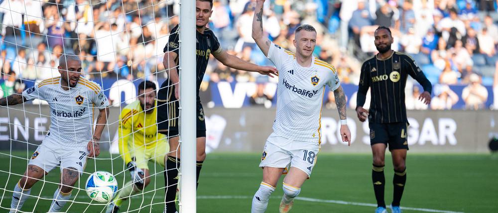 Marco Reus erzielte beide Tore für LA Galaxy im Derby gegen LAFC.