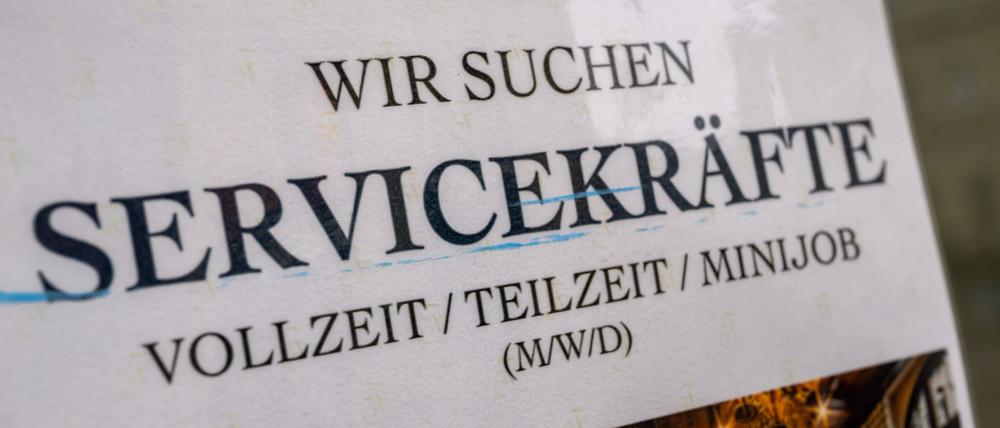 Teilzeitjobs gehören zum deutschen Arbeitsalltag. (Symbolbild)