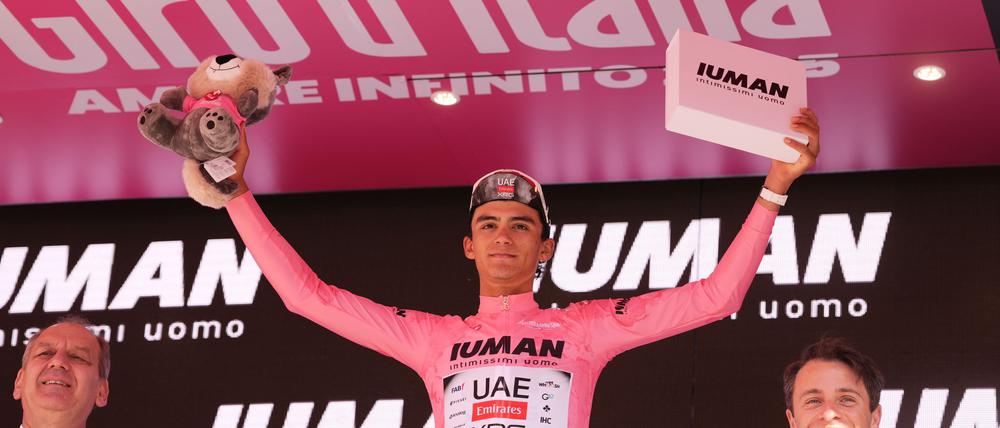 Isaac del Toro ist der erste Mexikaner im Rosa Trikot.