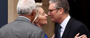 Briten-Premier Keir Starmer und EU-Kommissionschefin Ursula von der Leyen. 