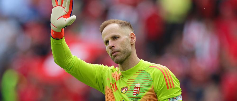  Ungarns Torhüter Peter Gulacsi beendet seine Karriere in der Nationalmannschaft.