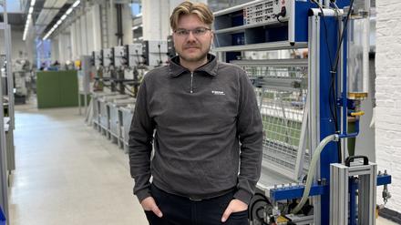 Für Kolumne "Meine Lehre" (121): Name: Marten G., Ausbildungsjahr: 2. LJ, Unternehmen:  B. Braun Melsungen AG, Ausbildung: Elektroniker für AutomatisierungstechnikBild: B. Braun Melsungen AG