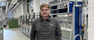 Für Kolumne "Meine Lehre" (121): Name: Marten G., Ausbildungsjahr: 2. LJ, Unternehmen:  B. Braun Melsungen AG, Ausbildung: Elektroniker für AutomatisierungstechnikBild: B. Braun Melsungen AG