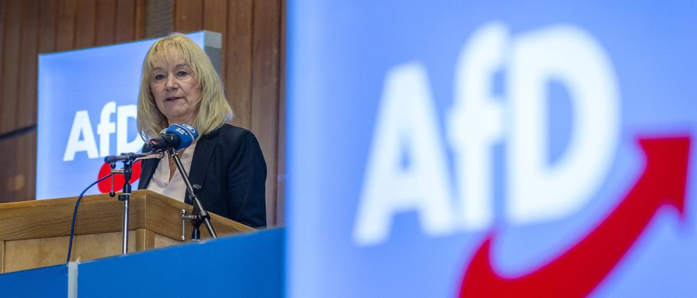 Christina Baum errang fast 40 Prozent der Stimmen in ihrem Wahlkreis.