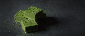 Matcha Yuzu Nama Chocolate aus dem Café Komine in Schöneberg
